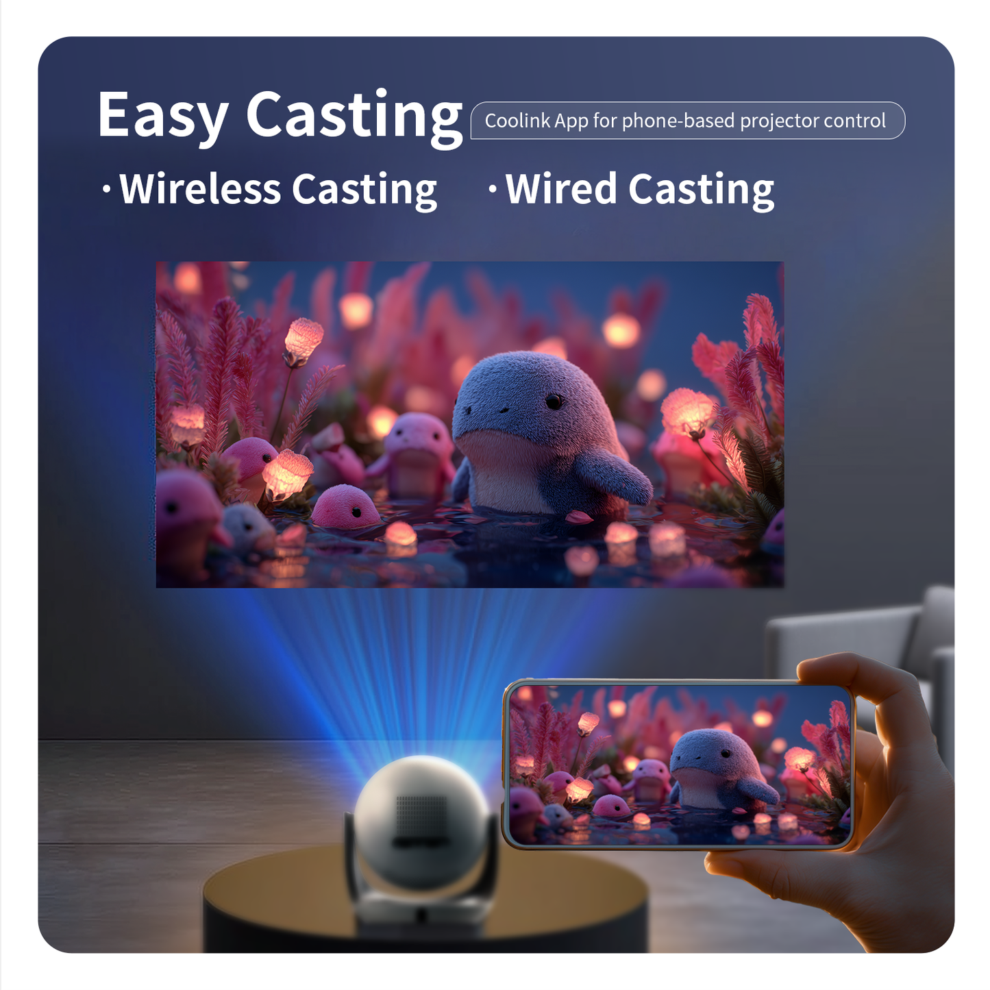 Home HD Portable Projector🎥