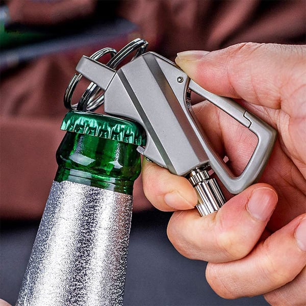 ⏳ Limited time 50% off! 💥Permanent Match Infinity Lighter with Multitool Keychain Bottle Opener