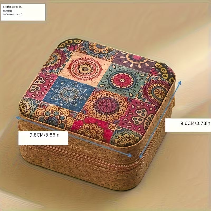 New Retro Portable Jewelry Box