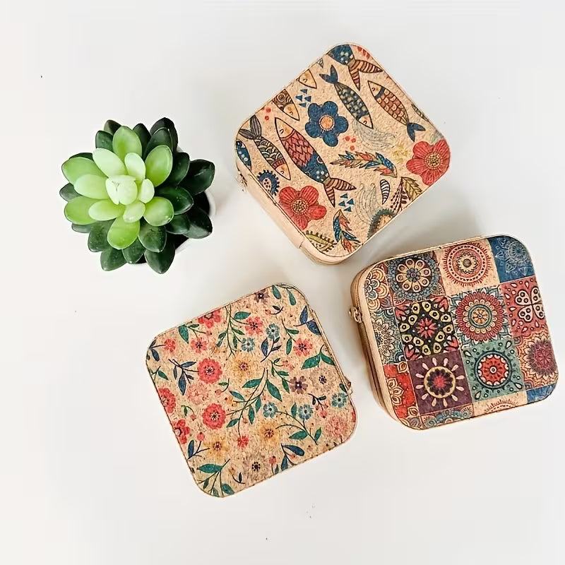 New Retro Portable Jewelry Box