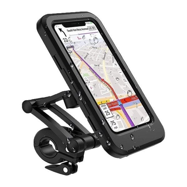 🔥 Waterproof Phone Holder for Bikes & Motorcycles 📱🚴‍♂️💦 Secure, Sturdy & All-Weather Ready!